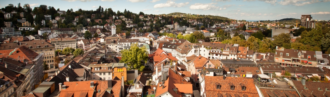 Luftaufnahme Stadt St.Gallen